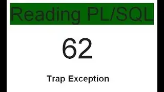Trap Exceptions 62