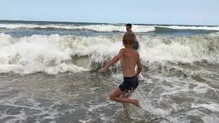 Very #dangerous #waves of the #Caspian #Sea