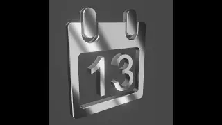 Blender 3.2 - Calendar Result