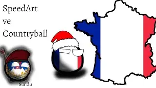 Fransa SpeedArt ve Countryball