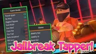 ▶️ OP! GUI 👌  - Jailtapper [ Cracked! ] Jailbreak TP!, Kill ALL, Kill Aura!, God Mode and Many More!