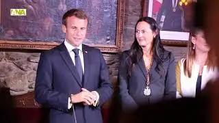 Visita oficial del copríncep francès, Emmanuel Macron