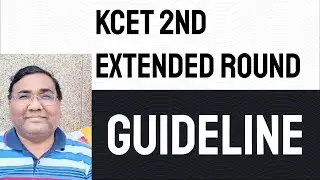 KCET 2024 updates|KCET seat allotment 2024|KCET second extended round 2024|Kcet updates 2024
