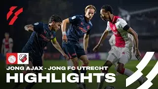STRIJDBAAR Jong FC Utrecht speelt gelijk tegen Jong Ajax ⚔️ | HIGHLIGHTS