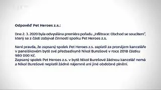 Odpověď Pet Heroes z.s. (6. 12. 2021) – znělka ČT