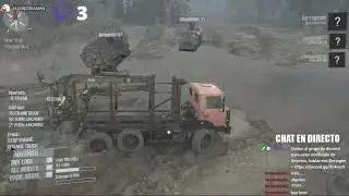 Pasandose el mapa CROSSING en MudRunner