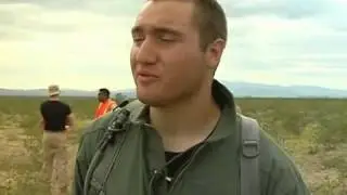 Angel Thunder 2010   Earthquake rescue interview with Cadet Samuel Holliday