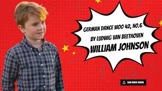 L. Van Beethoven - German Dance in G Major WoO 42, No.6 - William Johnson