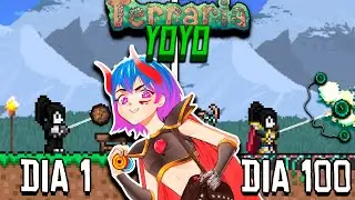 I SPENT 100 DAYS ON TERRARIA JUST YOYOING
