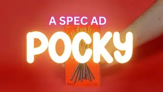 Fun POCKY AD made in my spare room!