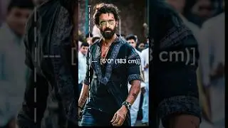 Top 10 Indian actors heights #shorts #top10