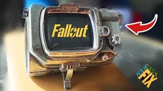 We Opened Lucy's Screen Used Pip-boy from Fallout