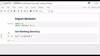 Use Python to Create an Excel Workbook