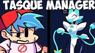 Friday Night Funkin Vs Tasque Manager (Tasque manager Vs Kris FNF Mod) [Hard mode]