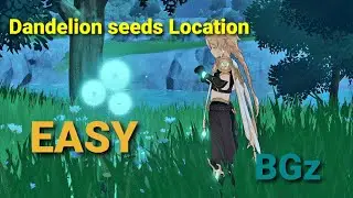 Dandelion seeds Location Genshin Impact (S.S.S Video)