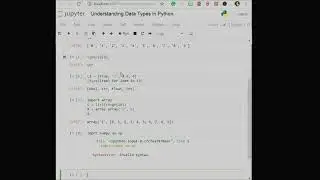 Fixed Type Arrays in Python || Python || Numpy || Data Science || Machine Learning