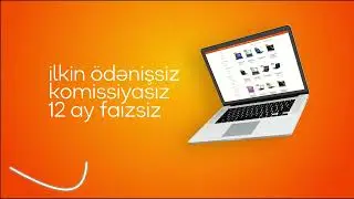 Notbukları Music Gallery-dən 12 aya komissiyasız şərtlərlə alın, ödəməyə 3 ay sonra başlayın! ⚡️