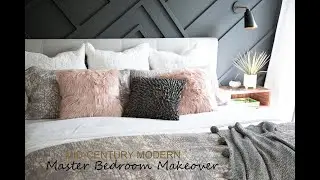 Mid-Century Modern Master Bedroom Makeover