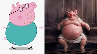 Peppa Pig in Real Life Characters