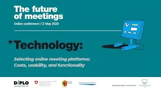 3/11 TECHNOLOGY: Platforms | Apps [The Future of Meetings online conference]