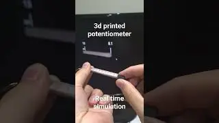 simulating my calibrated 3d printed potentiometer