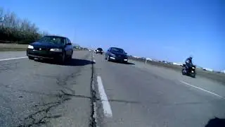 Lane Splitting Rear Bike Cam
