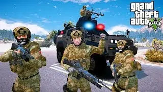 GENDARMERIE SPECIAL OPERATIONS TEAM EJDER YALÇIN PATROL! - GTA 5