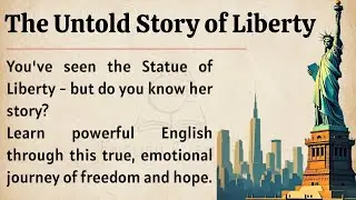 The Statue of Liberty 🗽 || Learn English Through Story Level 2 🔥 || English Listening Practice