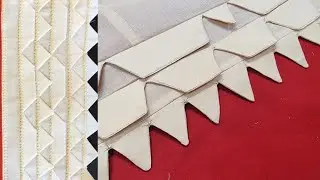2021 trendy Eid Latest newest trouser bottom cutting Stitching ✂️ DIY Trouser design