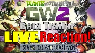 Plants vs Zombies Garden Warfare 2 - Beta Trailer Reaction!