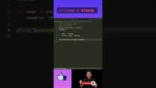 Reverse a string in Python | Python program #coding #python #shorts