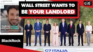 Neo-feudalism: G7 supports BlackRock buying up world's infrastructure, to make rich even richer