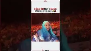 Chrisean Rock react to Blueface winning his boxing match 😂💯