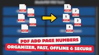 ​How to Add Page Numbers to PDF Automatically & Offline (Fast & Secure) - AlsaferPDF-Pro Add Numbers