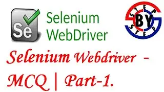 Selenium Webdriver - MCQ |  Part 1