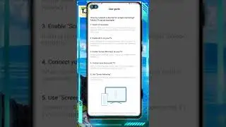 How to Screen Mirroring any Android Phone to TV without WiFi