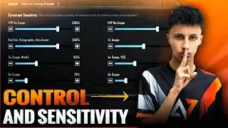 A7 REVO New 2.7 Update Sensitivity Code & A7 REVO Control code Pubg/A7 Revo Sensitivity