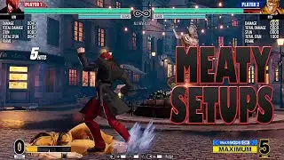 KOF XV: IORI - Meaty Setups !
