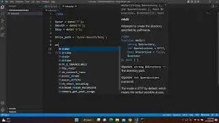How to Create Folders with Date in PHP