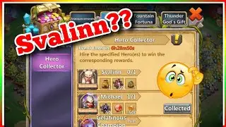 70k Gems Hero Collector for SVALINN Castle Clash