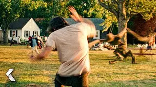 A QUIET PLACE 2 - Monsters Attack The City! Scene (2021)