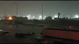 #Heavyraininfujairah