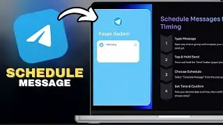 How to Schedule Messages in Telegram in SECONDS!