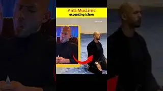 Anti Muslims accepting Islam😱 | Abuzar_99 | #shorts