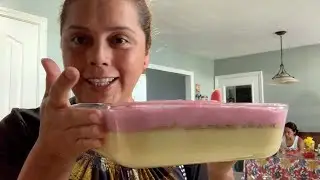 Un rico postre de maizena