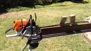 Chainsaw Sharpening trick