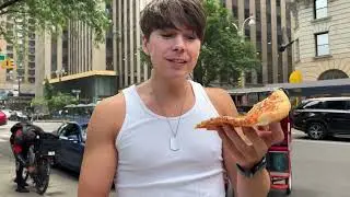 Probando comida callejera en NUEVA YORK!