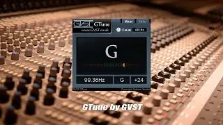 Melhor Tuner  Vst - FREE - GTune  Plugins - Chromatic Instrument Tuner -(Afinador De Instrumento)