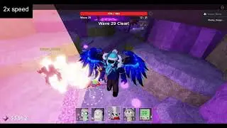 How to DUO Alien Attack Hard (Not Recommended) || [Roblox] Tower Heroes {+Tips with Dxctor_Bunny}