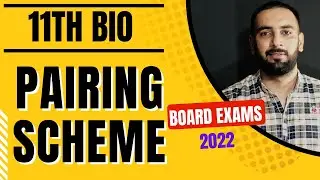 11th biology pairing scheme 2023 || 1st year bio pairing scheme 2023 ||11th class bio pairing scheme